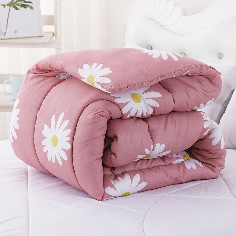 BBSET Thicken and Warm Autumn and Winter Quilt for Students and Adults In Winter Quilt Skinfriendly Bedding Quilt or Mattress
