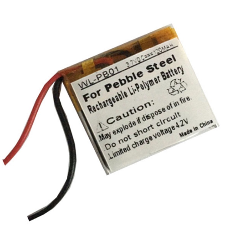 Smartwatch Battery - 120mAh 3.7V Li-Polymer - Replacement for Pebble Steel