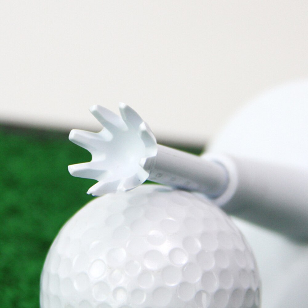 2pcs/pack Adjustable Height Driving Range Ball Training Aids Outdoor Durable Golf Tee Accessories Low Friction Rubber Holder