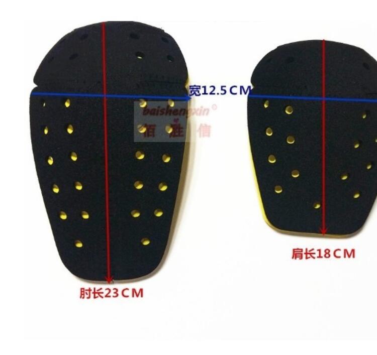 Motorcycle memory shock absorption steam protector built-in shoulder elbow back protection racing suit universal five-piece