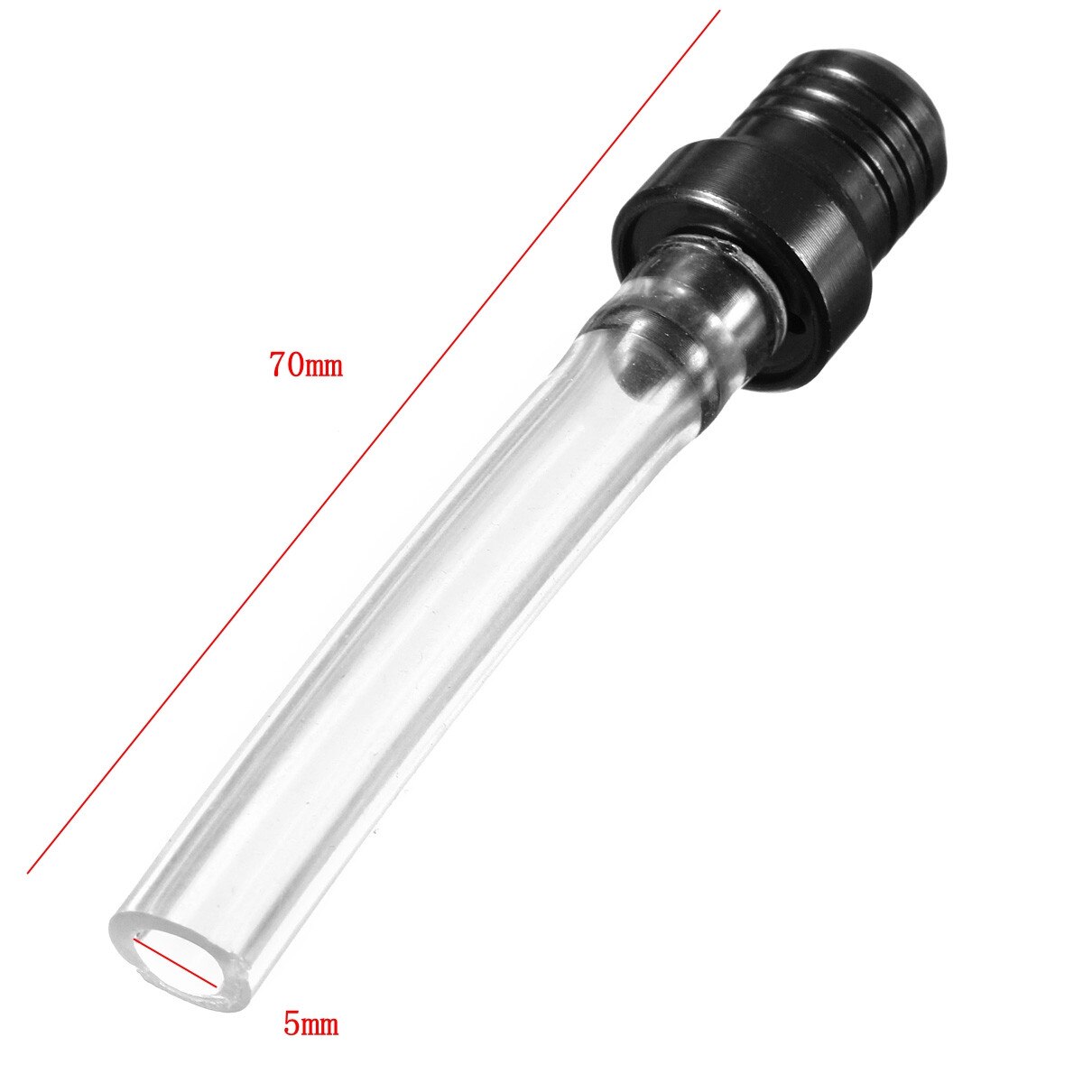 Válvula de ventilación Universal para motocicleta, tanque de gasolina, tapa de combustible, respiradero de válvula de ventilación, tubo de manguera para ATV Dirt Pit Quad Bike