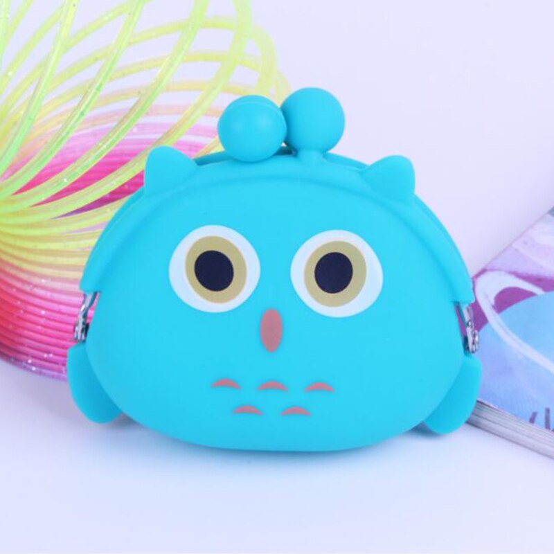 Portemonnee Mini Siliconen Dier Kleine Portemonnee Dame Sleutel Tas Portemonnee Kinderen Prijs Pakket Bluetooth Oortelefoon tassen: 1