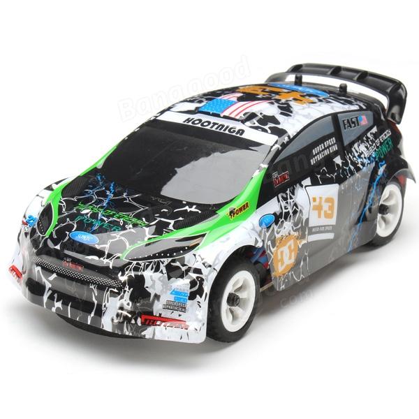 Wltoys K989 1/28 2.4G 4WD brossé RC télécommande voiture de rallye RTR avec émetteur