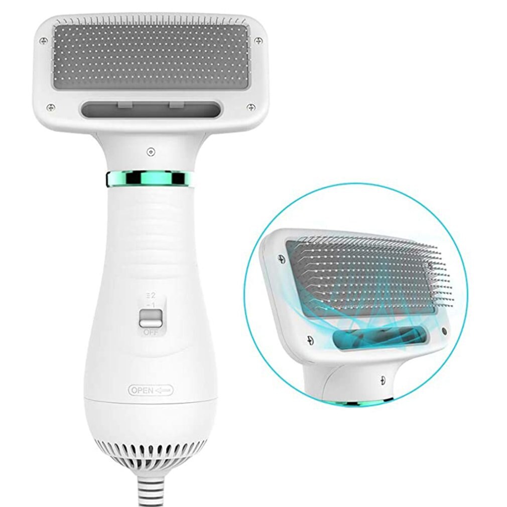 Lightweight Low Noise Pet Hair Dryer High Speed Blower Dogs Cats Household Pet Essentials