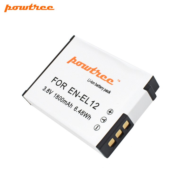 2 x EN-EL12 accu's voor Nikon - inclusief oplader en autolader - Origineel ChiliPower