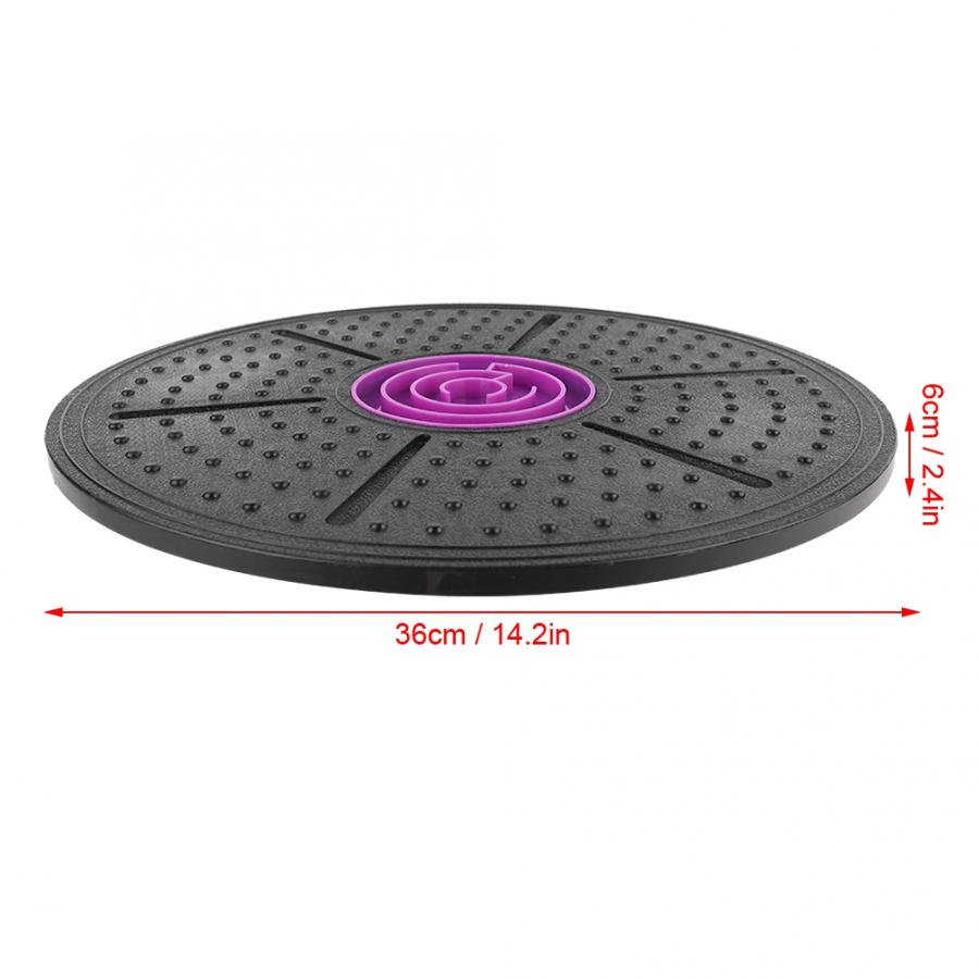 Balance Board Yoga Training Fitness Exercise Stability Disc Twist Board Wobble Balance Board Twisted Disk Fitness Equipment