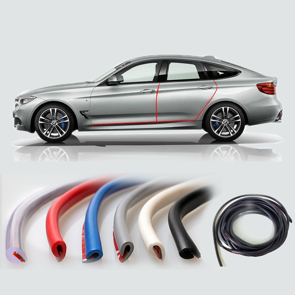 Auto Tür Schutz Seite Schutz Stricker Tür Streifen Formteil Stylingstrip Schutz Gummi Abdichtung Für Auto Auto