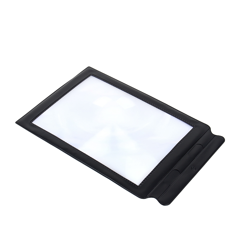 3 X Magnifier Sheet Page Magnifying Sheet PVC Magnifying Glass Reading Magnifier Magnifying Set Magnifying Sheet for Reading