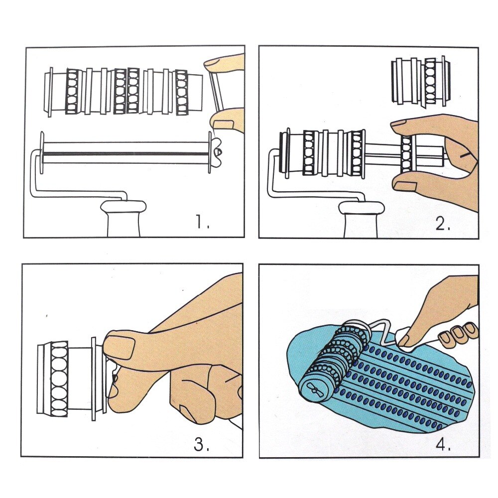 Taart Decoratie Gereedschap multifunctionele Verstelbare Fondant Ribbon Cutter Embosser Set Bakken pastry extra fondant cutter