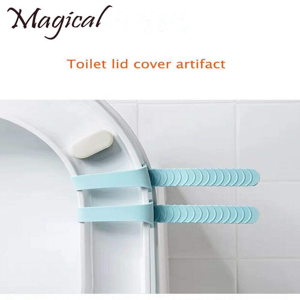 Toilet sæde dæksel løfter låg skål sæde løftehåndtag badeværelse toilet sæde