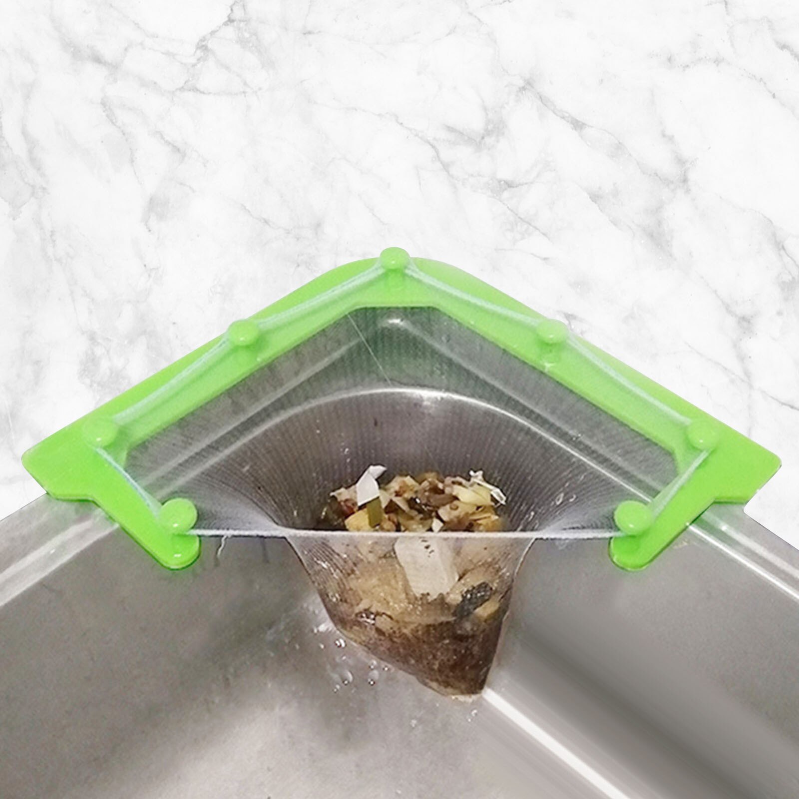 Kitchen sink hanging net rack filter net leftovers sink wash disposable net