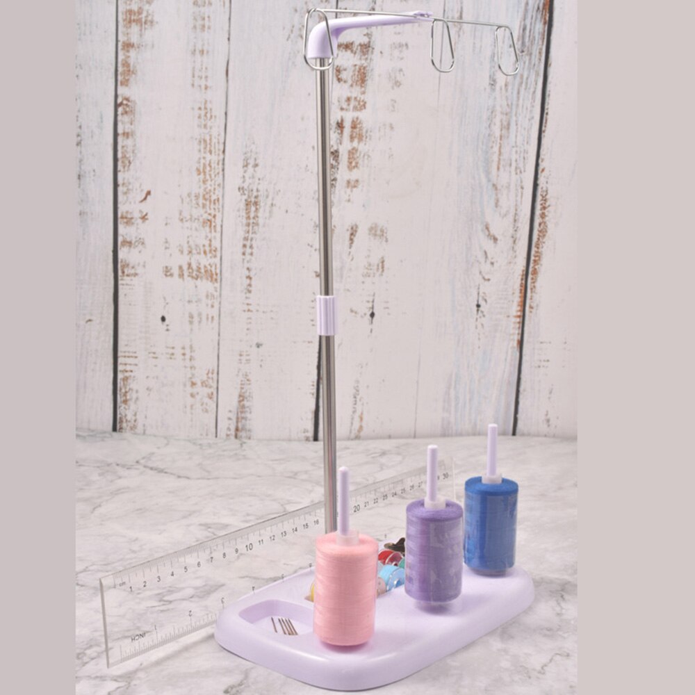 3 Spool Stand Holder Household Multifunction Embroidery Thread Quilting Rack Sew Home Sewing Machine Wire Rack Sewing Wire Frame