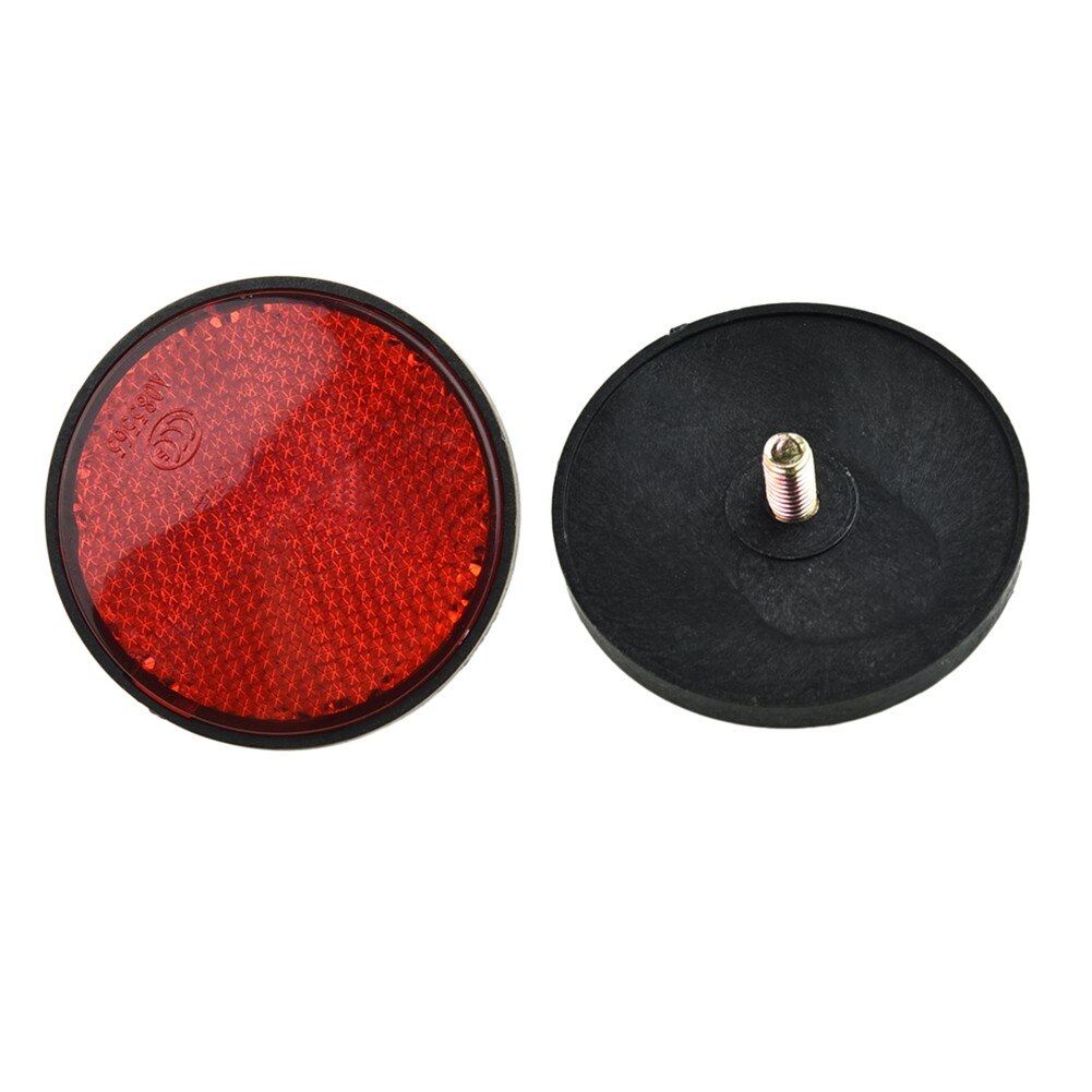 1 pièces Vélo Réflecteur Rond 56mm Vélo Réfléchissant S&#39;attaquer Nuit Sécurité Cyclisme Accessoires Pour Motos, Électro-mobile