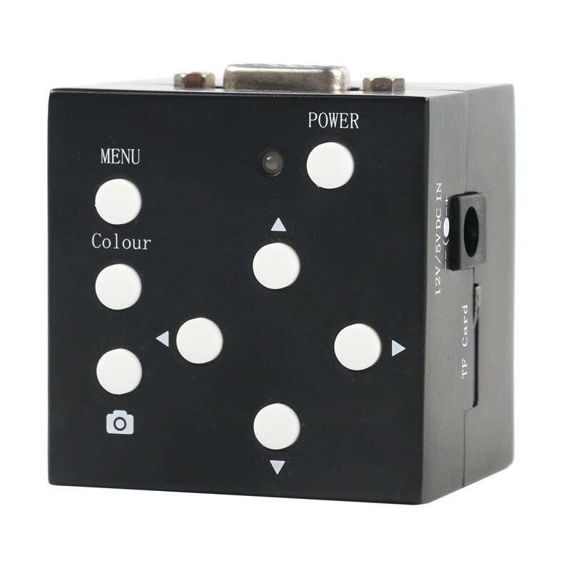 1080P Industrial VGA USB TF Digital Electronic TF Video Microscope Camera For Laboratory Phone PCB BGA Maintenance Soldering: Camera