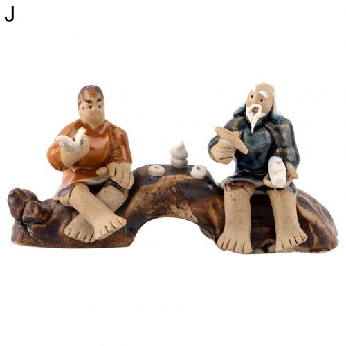 Figurine en céramique Miniature chinoise bonsaï rocaille paysage ornement décoration décorer votre aquarium avec de petits bonsaïs et ro: J