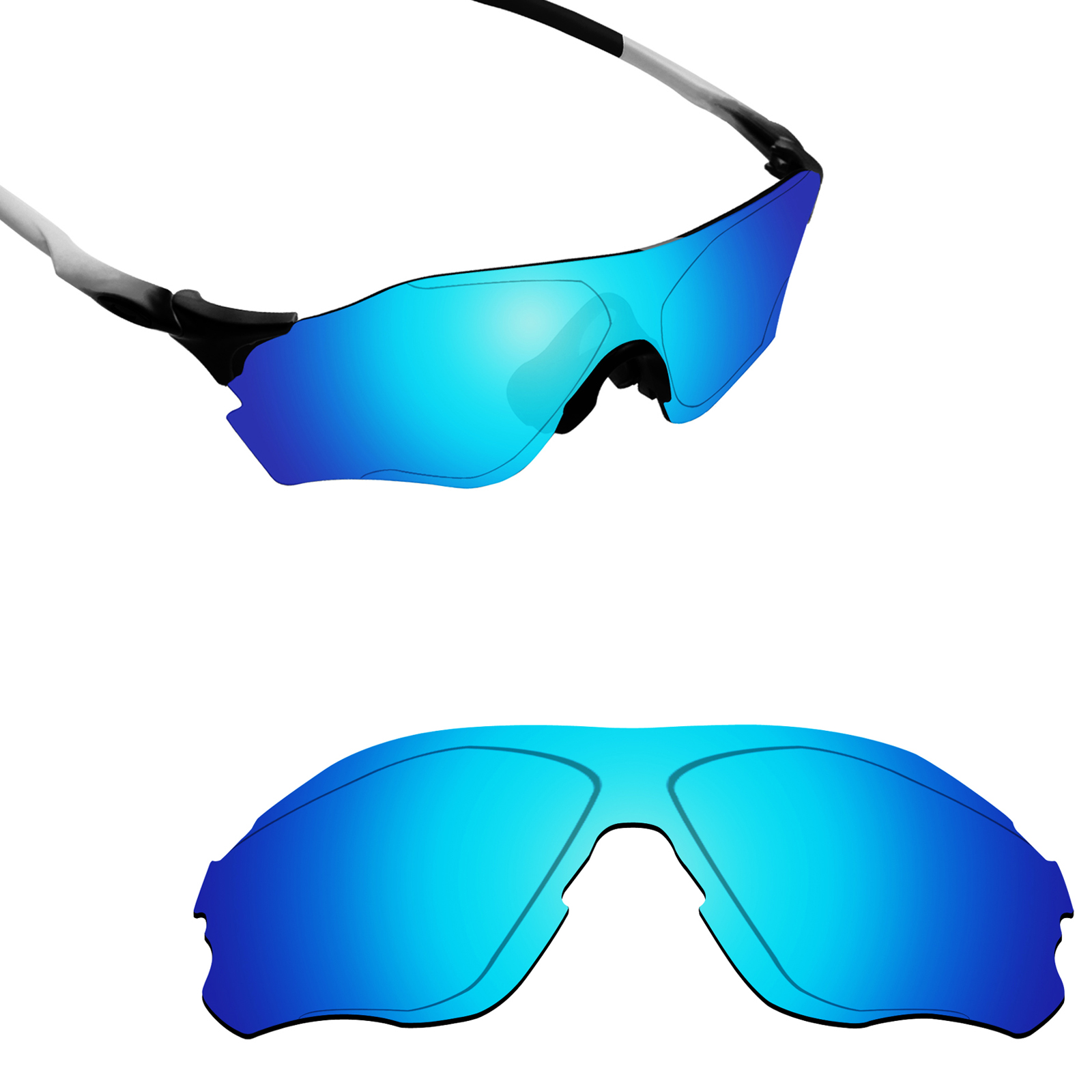 Alphax Gepolariseerde Vervanging Lenzen Voor-Oakley Evzero Path OO9308 Sunglass Frame Meerdere Keuzes