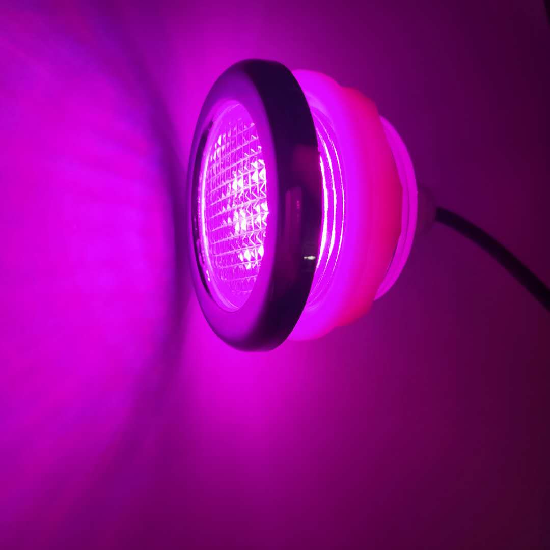 1Pc Waterdichte Clear Oppervlak Rgb 4-Pin Kabels Bad Onderwater Led Lamp Hottub Whirlpool Led Spa Licht zonder Controller