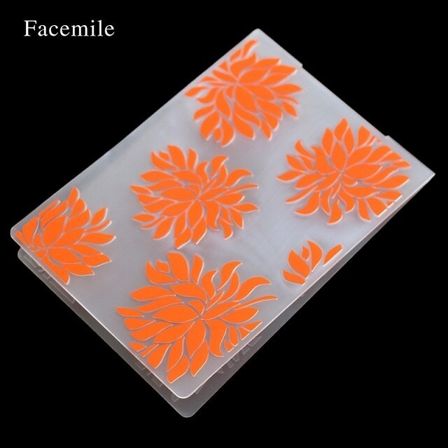 Plastic Embossing Folder For Scrapbook DIY Album Card Tool Plastic Template Stamp Card Making Decoration: 55077