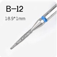 White 1 Pc Silicon Carbide Nail Drill Bits Flexible Polisher Manicure Machine Nail Accessories Electric Nail File Pedicure Tool: G-C-B12