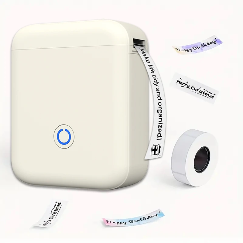 P11Bluetooth Mini thermal label maker,capable of printing continuous sticker,multi-purpose printer for office, home, and kitchen: Pink