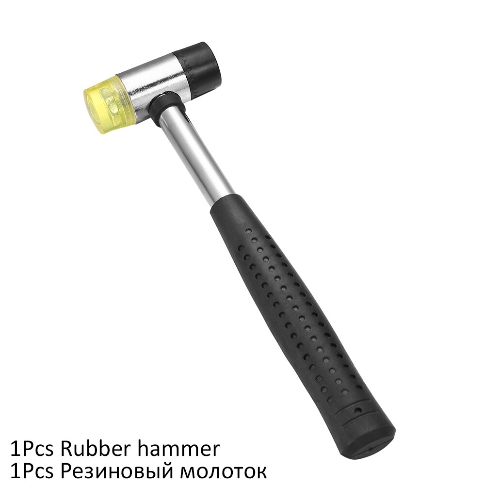 Varilla ampliadora de anillo , martillo con mango de mandril, medidor de anillo, palo medidor de dedo para hacer joyería DIY, herramientas de medición: Blanco