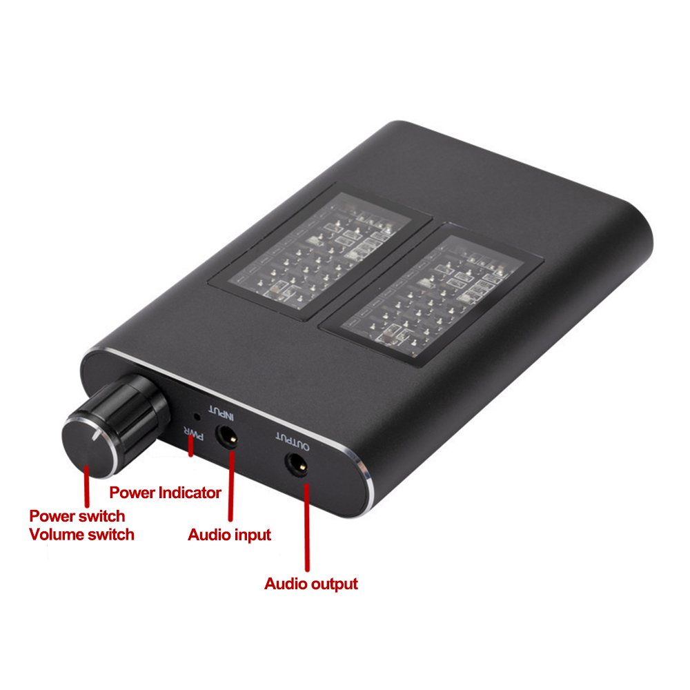 16-150 Ohm Hifi Hoofdtelefoon Oortelefoon Versterker 3.5Mm Jack Aux Draagbare Verstelbare Audio Amp Voor Mobiele Telefoon Mp3 Mp4 Laptop Pc