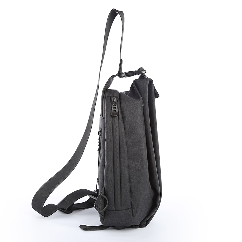 TANGHAO hommes sac de poitrine hommes unique bandoulière sacs décontracté voyage Fanny rabat mâle petit rétro sac à bandoulière sac à bandoulière