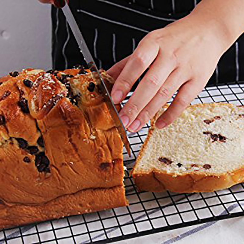 Walfos Food Grade 30 Cm Taart Mes Roestvrijstalen Mes Met Houten Handvat Brood Snijgereedschap Bakken & Gebak Gereedschap
