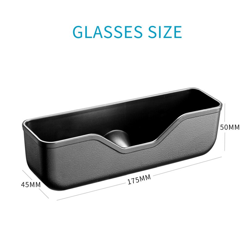 Smabee Automotive Bril Houder Zonnebril Opslag Glazen Doos Auto Bril Case Container Organisatoren