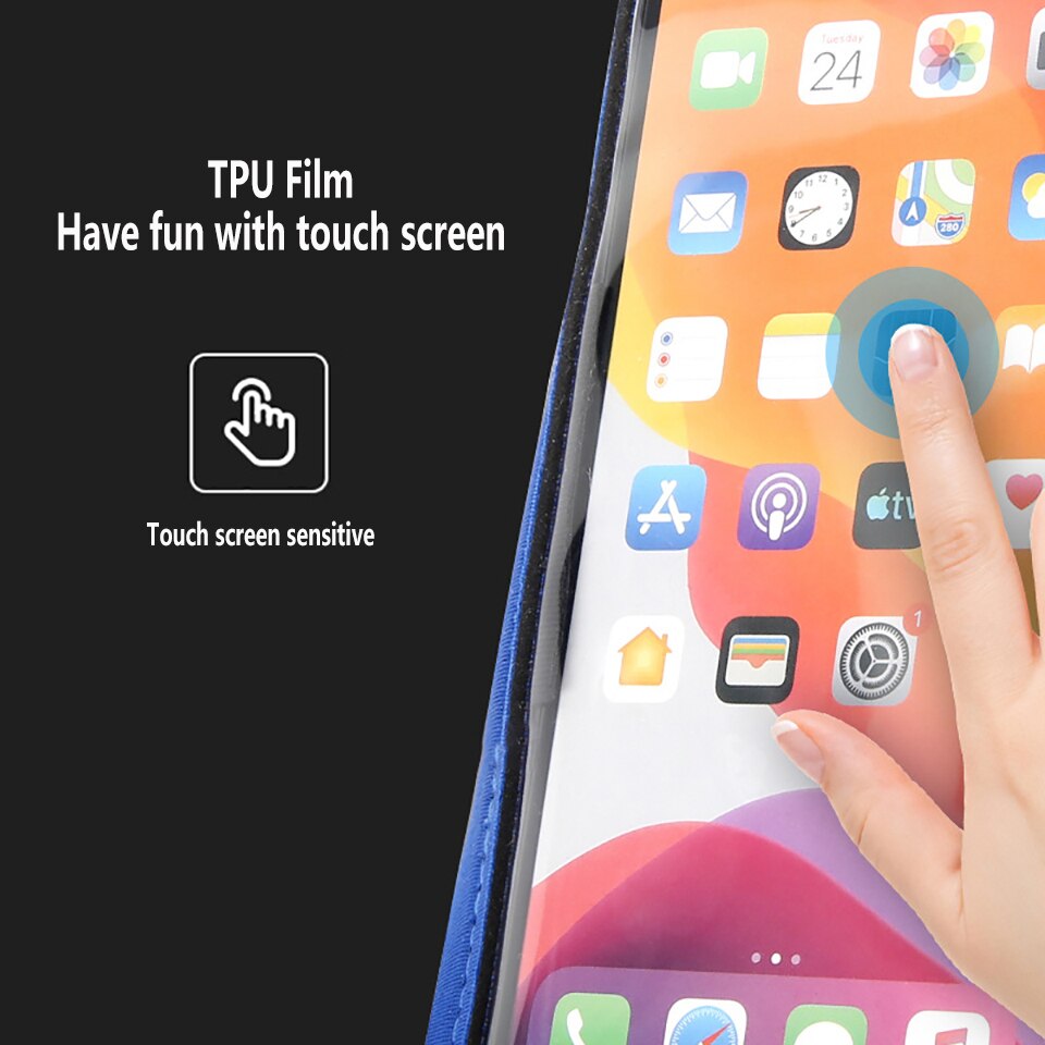 Outdoor Sports Arm Bag Ultra-Thin Arm Sleeve Wrist Mobile Phone Bag Universal Touch Screen Running Mobile Phone Arm Bag