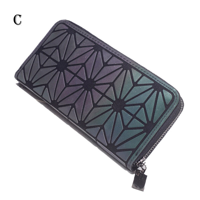 Delle Signore Delle donne di Cuoio Della Frizione Della Carta Del Raccoglitore Breve Sacchetto Della Cassa Del Supporto Della Borsa Della Borsa del Supporto di Carta del Sacchetto cerniera lampo Della Borsa Della Moneta 19x10cm: C