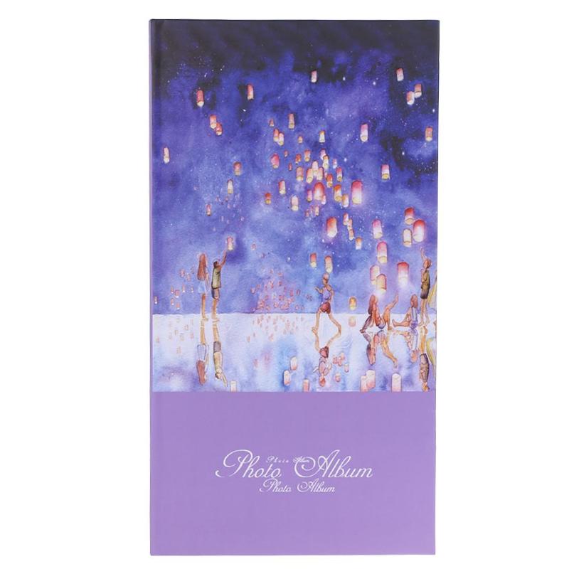Album Photo familial en Type feuille interfeuille, Scrapbook, livre Photo, décoration pour la maison, d'amour et de cœur pour anniversaire, 300 feuilles