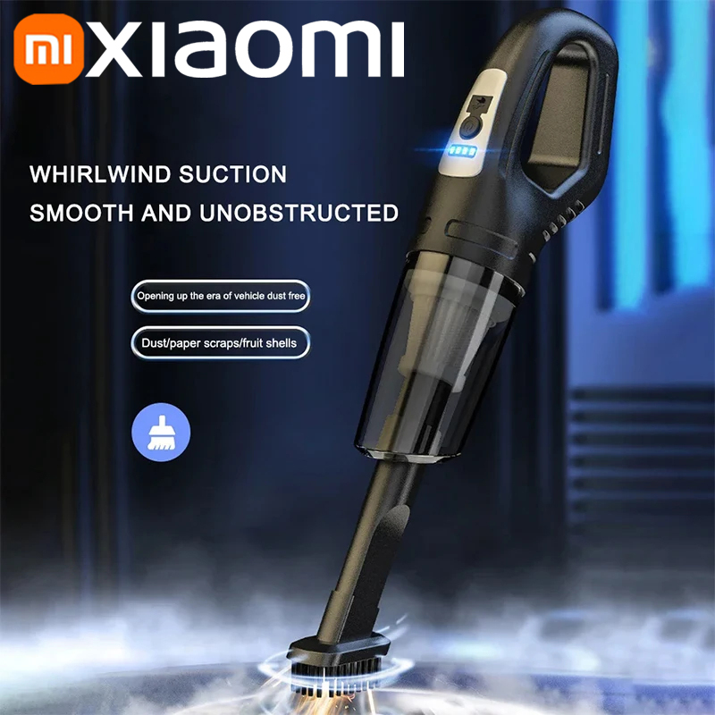 ξAO MIJIA 69980000 Pa Auto-Staubsauger, 120 W, hohe Leistung, USB-Aufladung, kabelloser Handstaubsauger, starke Saugkraft, für Auto und Zuhause