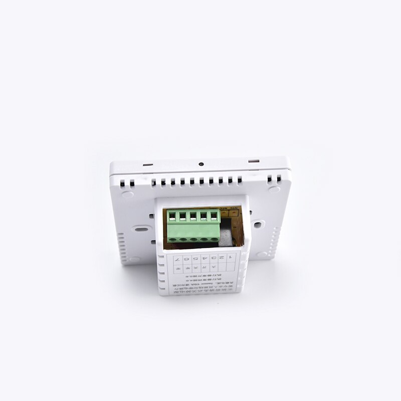 Electronic smart thermostat to control floor heating room thermostat with big LCD for hotel