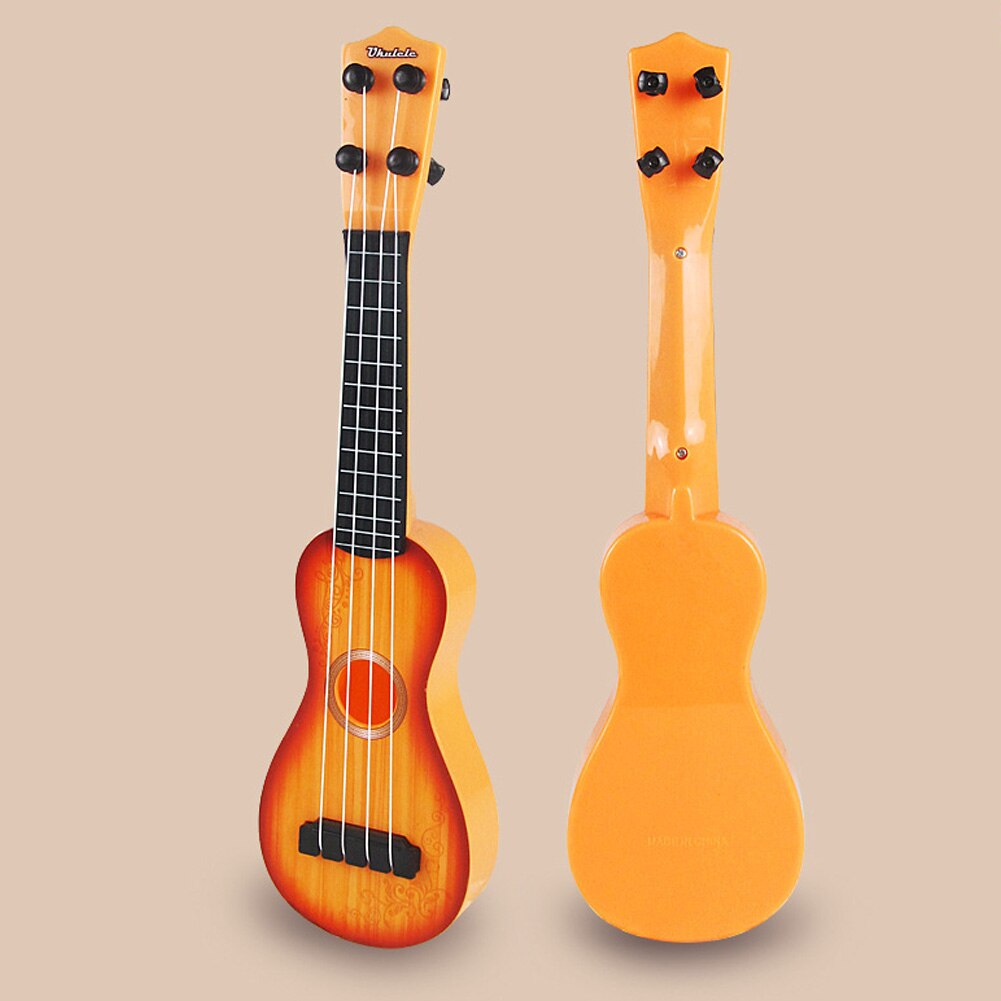 Ukulele Simulation Musical Instrument Toys 4 Strings Ukulele Mini Learning Educational Toy Ukulele For Kids