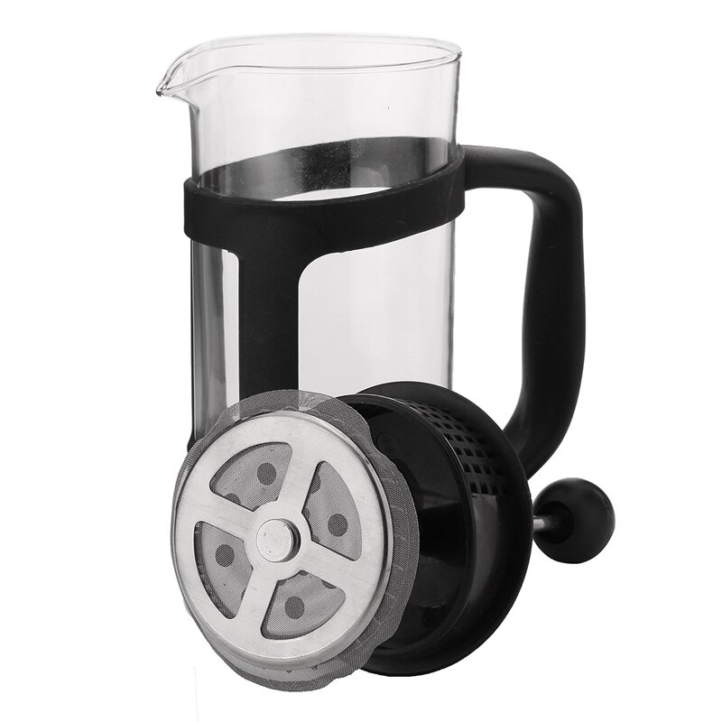 Cafetera a presión francesa, tetera de acero inoxidable de 350ML, herramientas de Barista