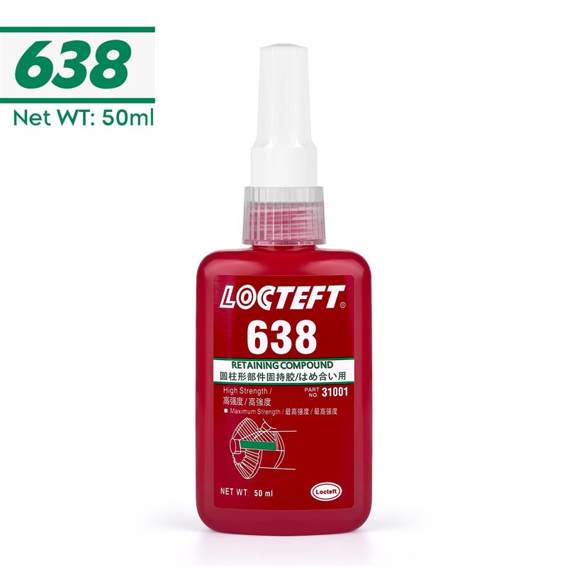 50ml Threadlocker Screw Glue Quickly Cured Thread Locking Agent Anaerobic Adhesive Corrosion-Resistant Anti-Loosening Glue: DEEP BLUE
