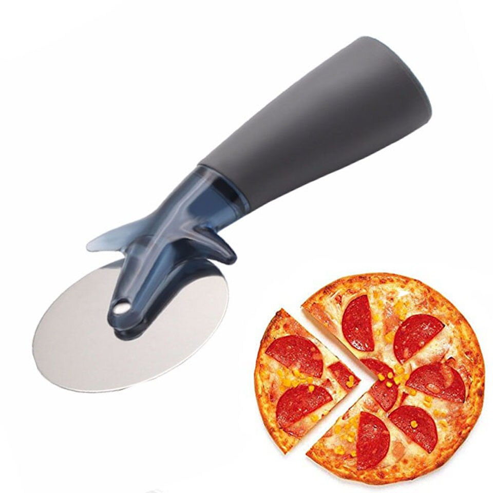 Premium Pizza Cutter Slicer Wiel Roestvrij Staal Scheermes Scherp Met Beschermende Blade Guard