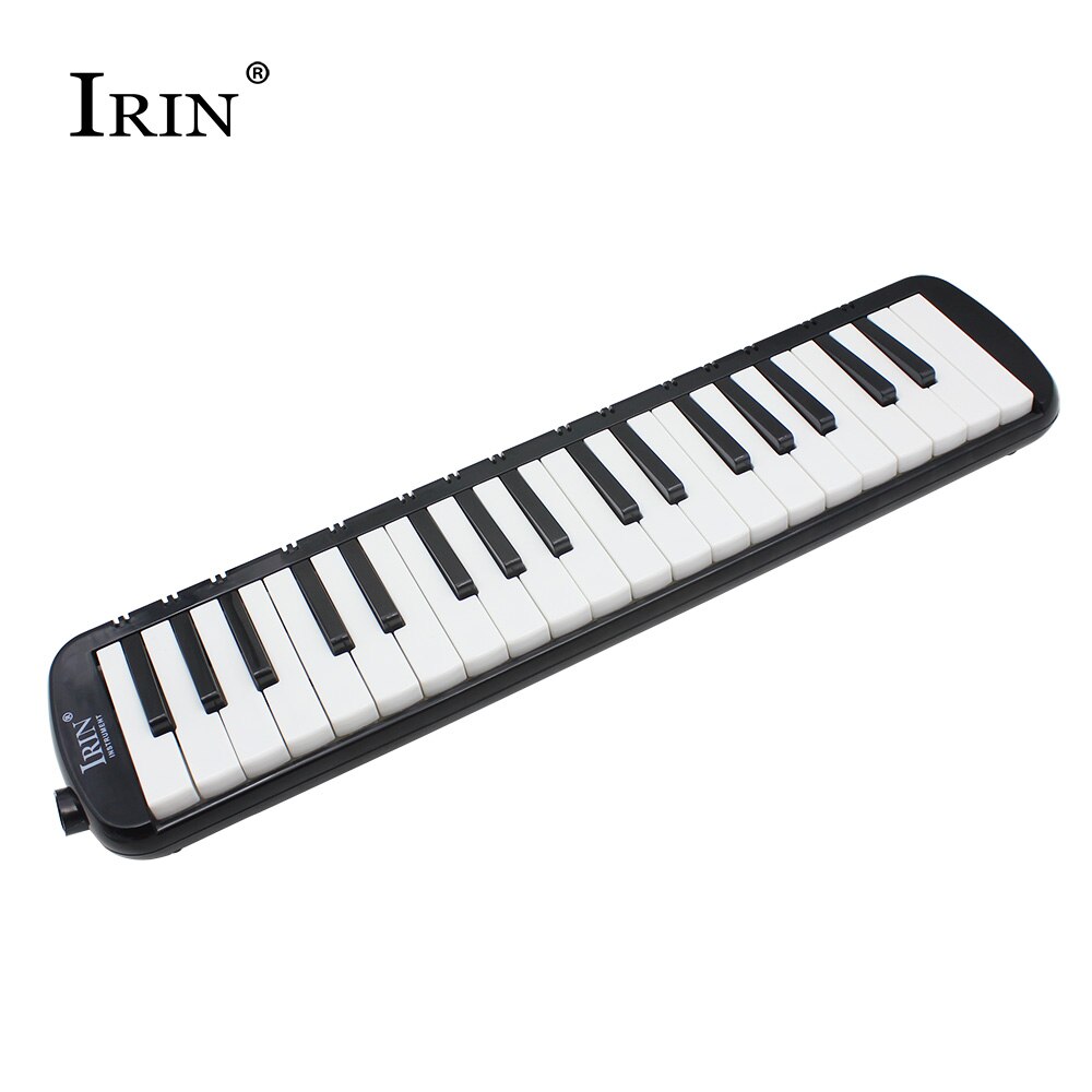 Student Instructor 37 Key Melodica Piano Style Harmonica + Oxford Bag Lovers Toy Musical Instrument playing melodica black