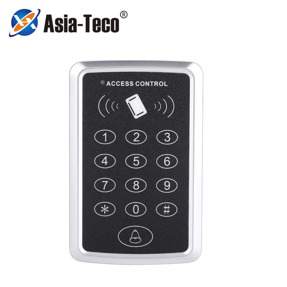 125KHz RFID Access Control Keypad Outdoor Rainproof Cover EM Card Reader Door Access Control System