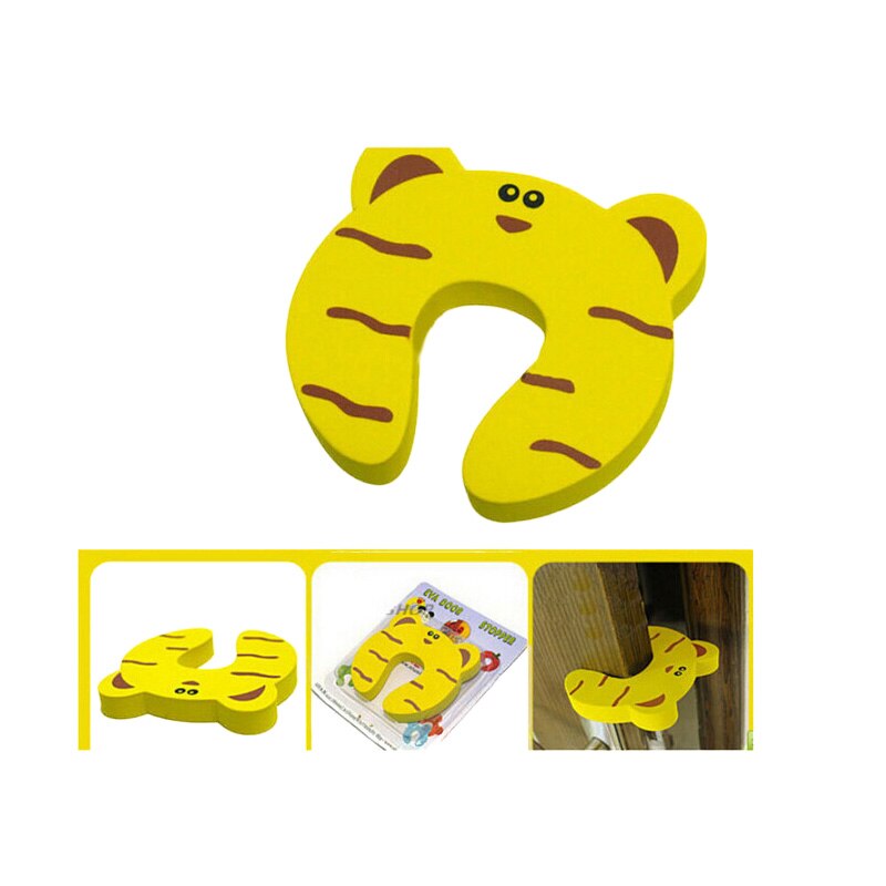 Baby Safety Door Stop Baby Cartoon Safety door Block Eva Door Card Child Safety Door Clip Animal Door Block Baby Hand Clip