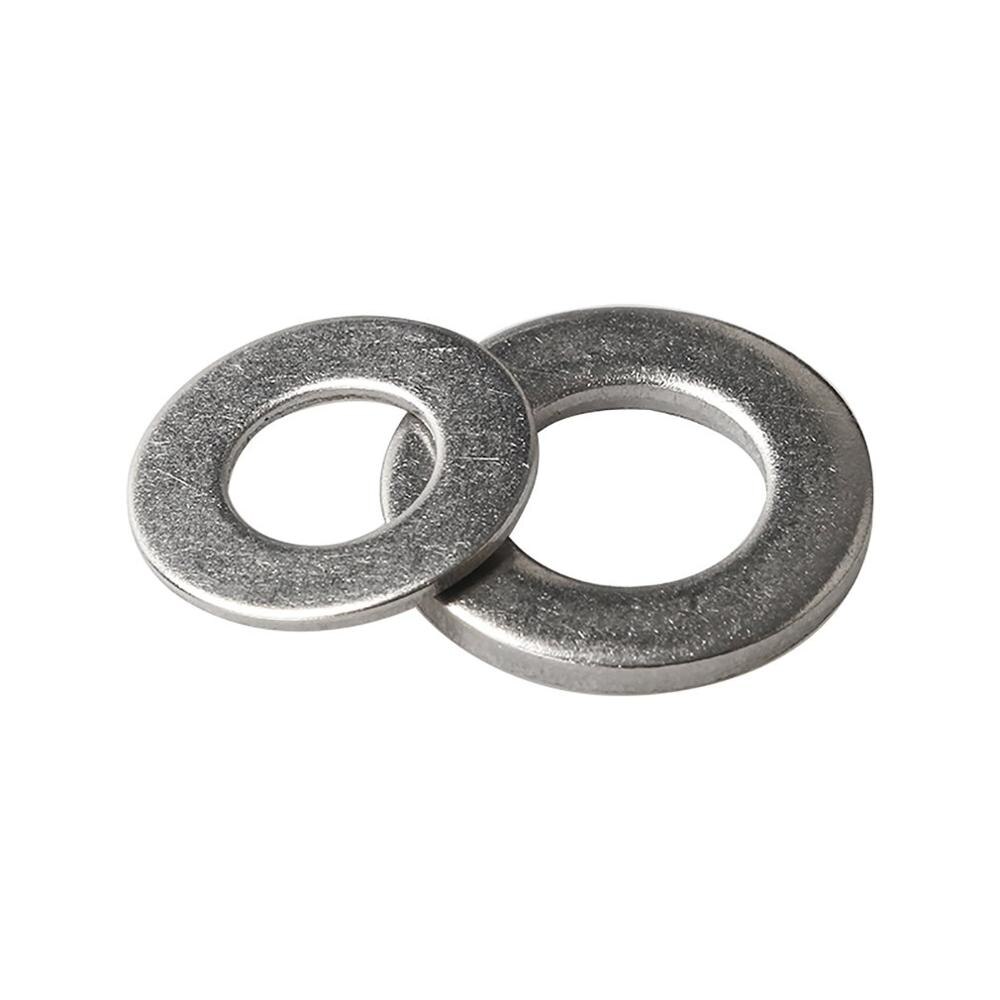 800pcs M1.6 M2 M2.5 M3 M4 M5 M6 M8 M10 M12 M14 M16 GB97 304 Stainless Steel Flat Washer Plain Washer Flat gasket