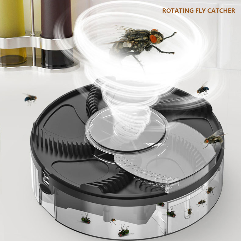 Electric Pest Killer USB Insect Pest Catcher Pest Reject Control Repeller Fly Trap Automatic Flycatcher Indoor Outdoor