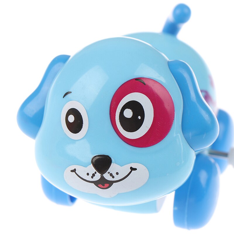 8*6*6,5 cm Lustige freundlicher Baby Spielzeug Karikatur Ebene Hund Wind hoch Spielzeug Uhrwerk Pädagogisches Spielzeug