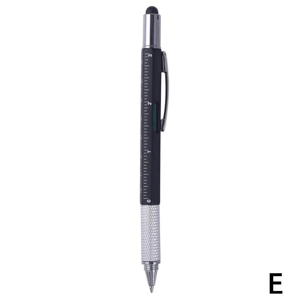 1 Pc Multifunctional Screwdriver Ballpoint Pen Screen Metal School stationery supplie pens office Tool X5A3: E