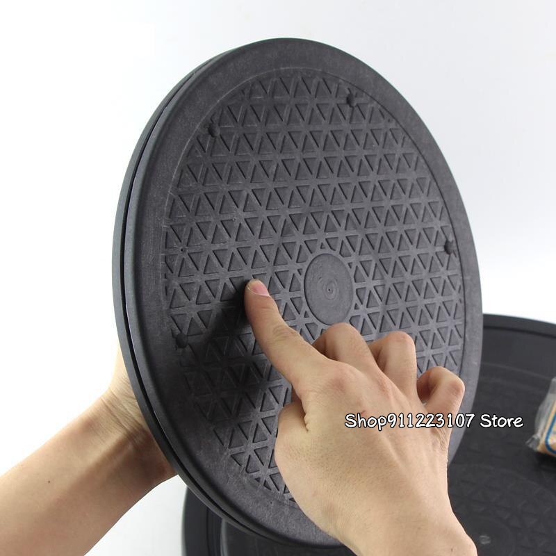 25CM/30CM/40CM Black Plastic Turntable pottery Clay Sculpture Tools Hand-made diy plastic clay tools