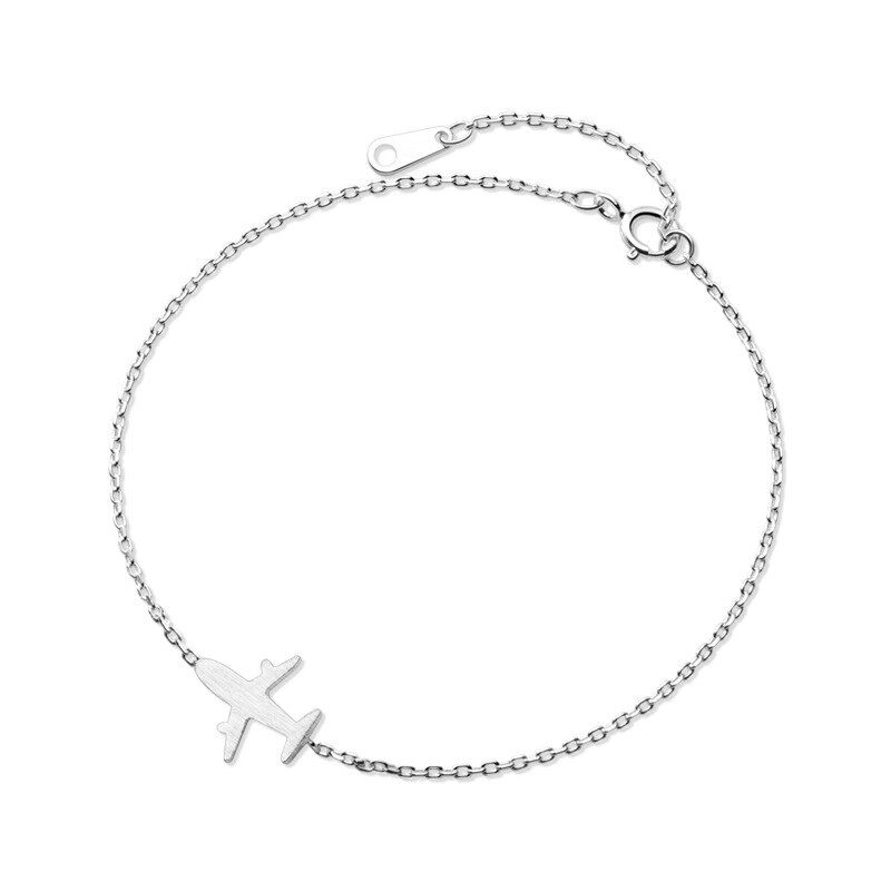 La Monada Vliegtuig Armbanden Voor Vrouwen Zilver 925 Sterling Zilveren Fijne Echt Zilver 925 Armband Ketting Vrouwen Armband Geborsteld