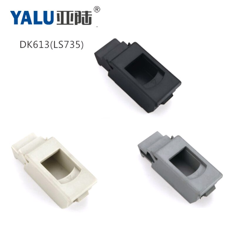 DK613 (LS735) zasuwka mały plastikowy uchwyt i ruchomy uchwyt latarka szafka fabryka bezpośredni obroty