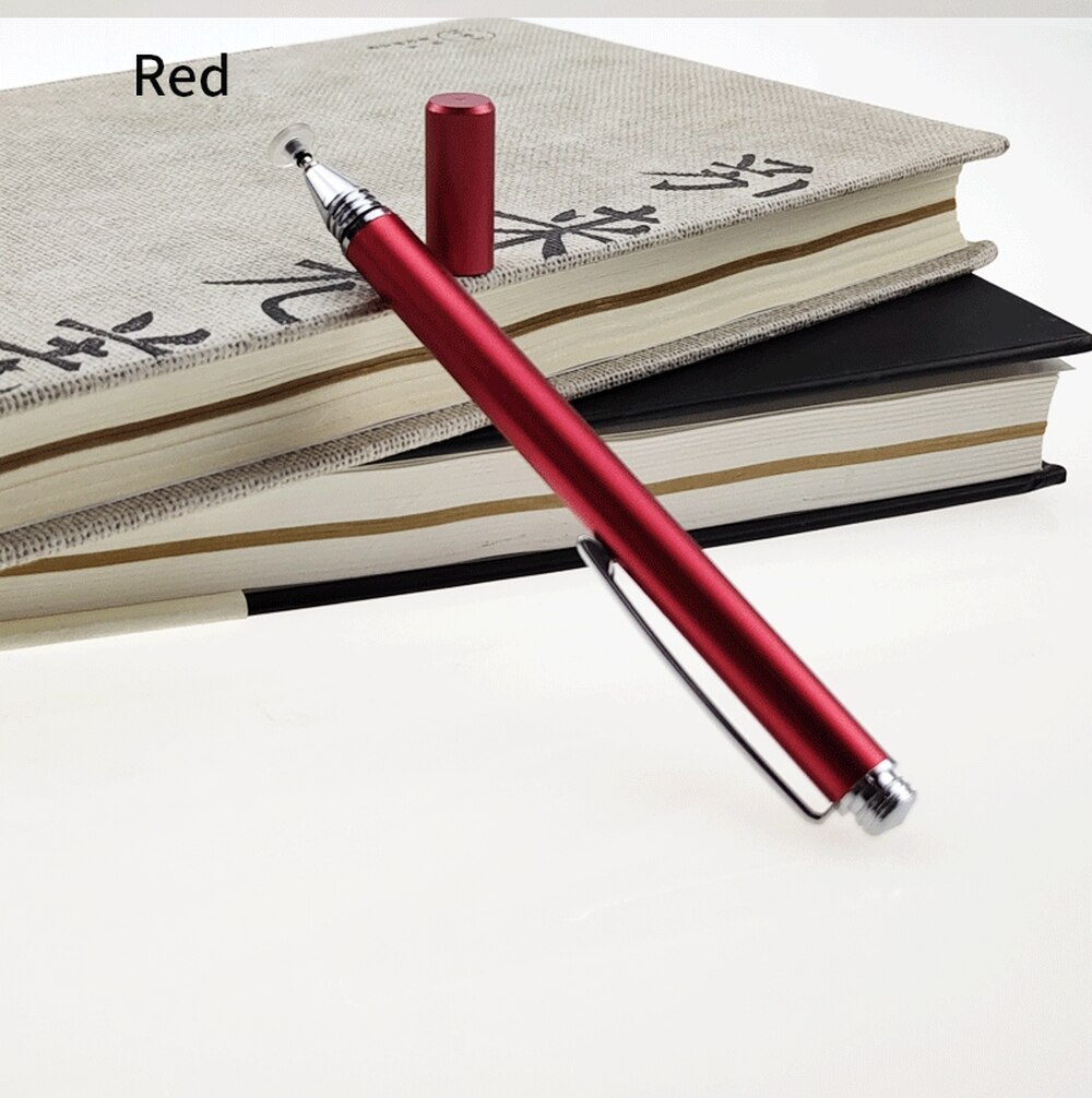 PINZHENG Stylus Touch Pen For Android Drawing Tablet Mobile Phone iPhone Smartphone iPad Touch Screen Universal Capacitive Pen: Red