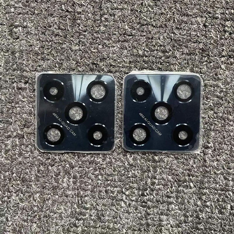 Nova câmera traseira lente para infinix zero 8 x687 zero 8i x687b vidro capa com adesivo de cola peças reposição: 2PCS Zero 8i 48M